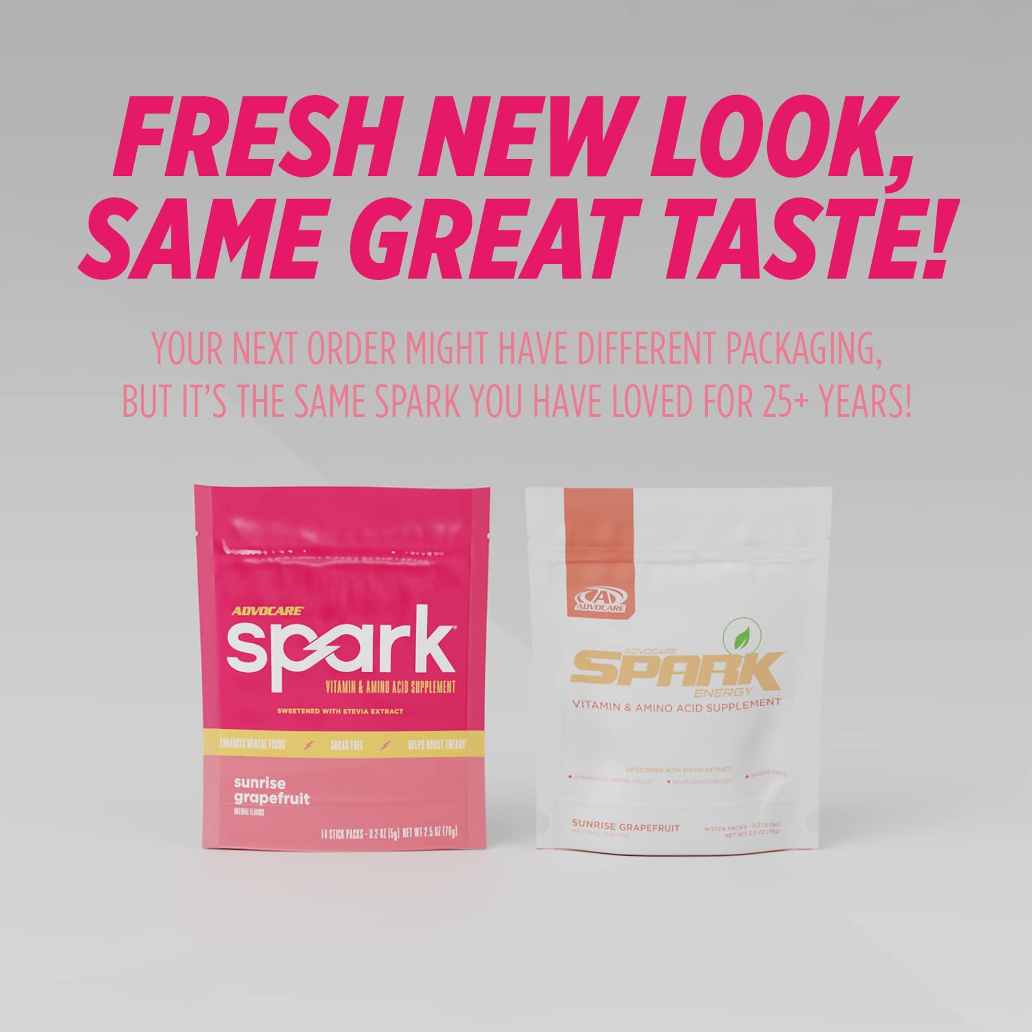 AdvoCare Spark travel-ready sticks inside a compact kit