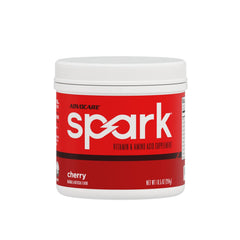 AdvoCare Spark Cherry energy powder tub ready for quick mix and drink