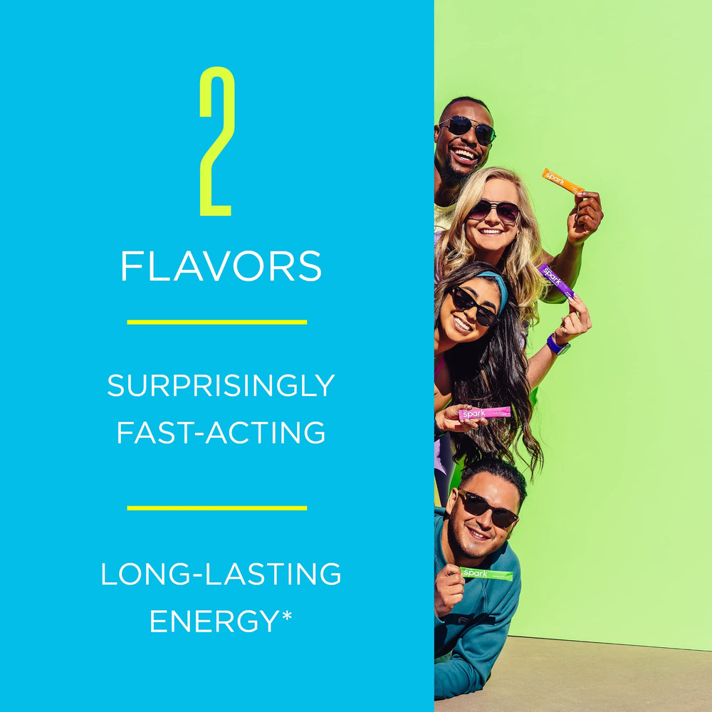 AdvoCare Spark ingredients label highlights vitamins and amino acids supporting natural energy production