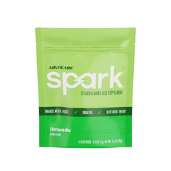 AdvoCare Spark limeade stick packs dissolve instantly for clean energy.