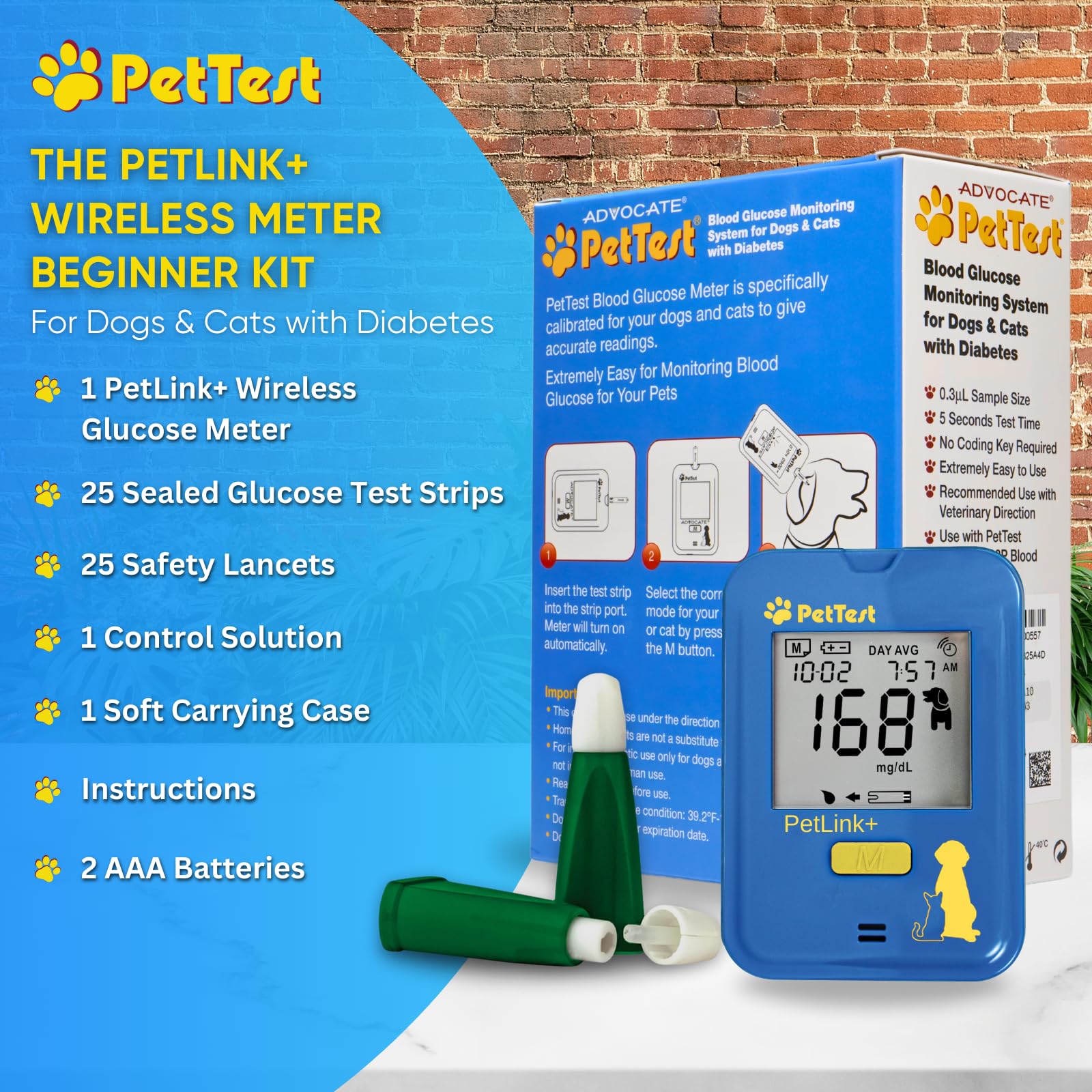 Advocate PetTest instruction manual to help you set up and use confidently.