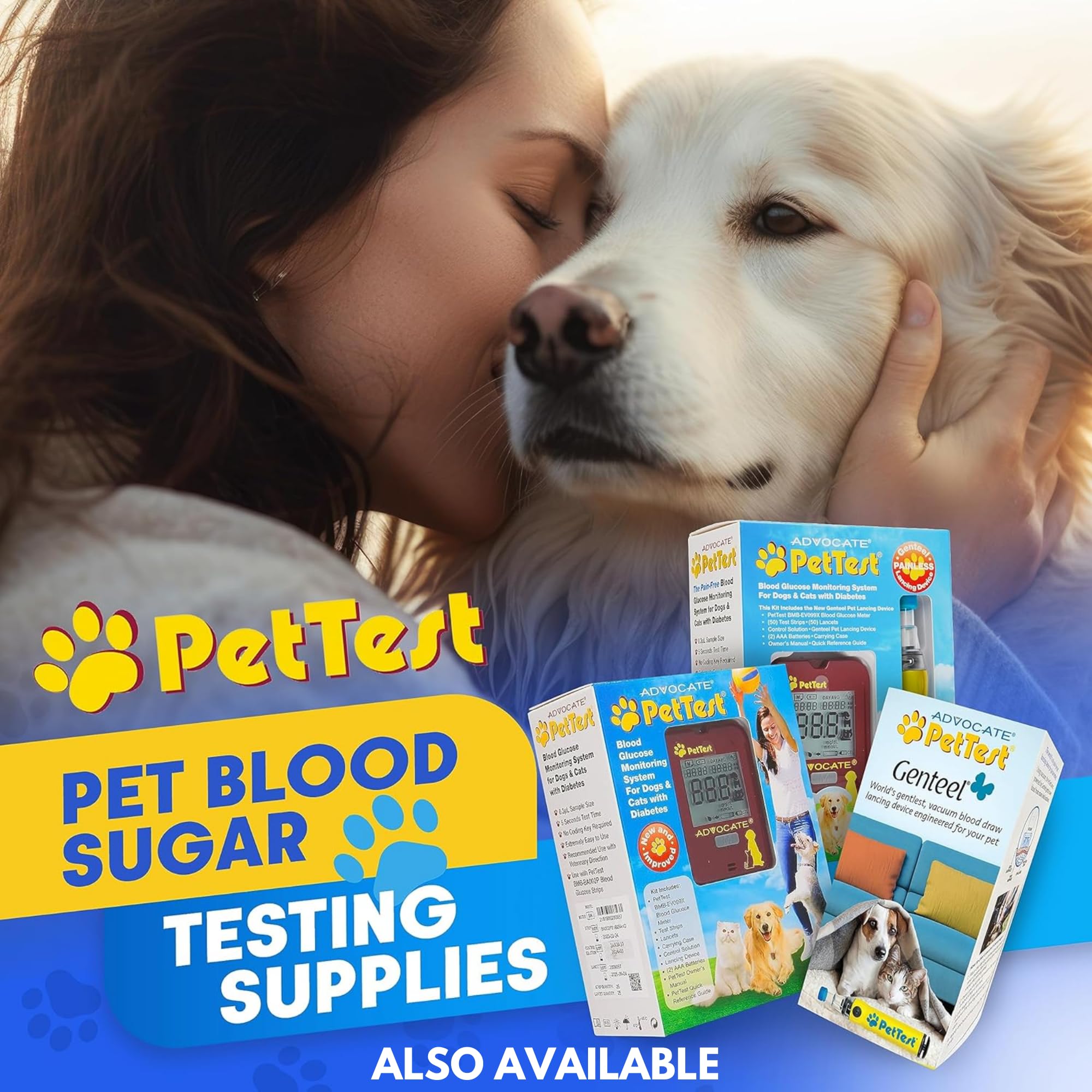 Advocate PetTest Methyl B12 drops use for dogs and cats.