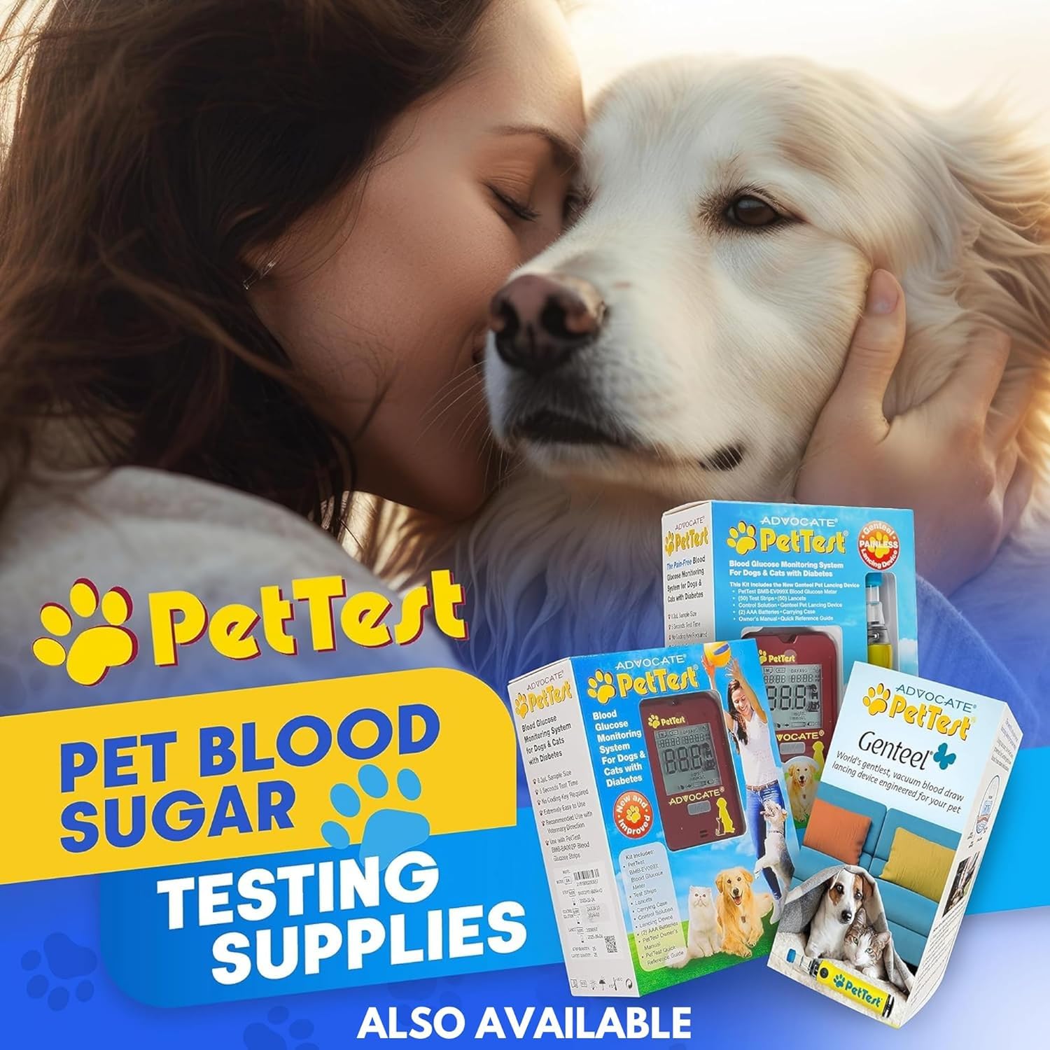 Advocate PetTest methyl B12 drops two-ounce bottle on shelf