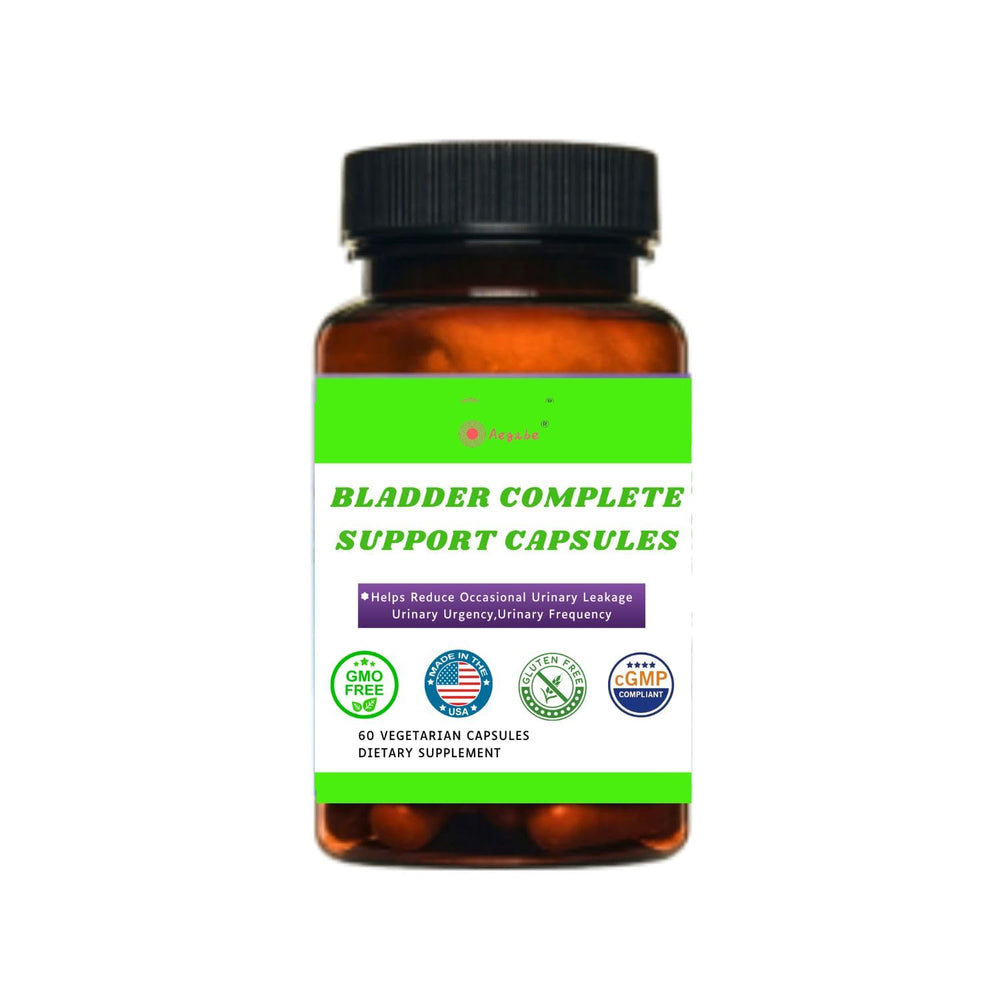 aegabe bladder control bottle pour demonstrates a daily routine for urinary comfort
