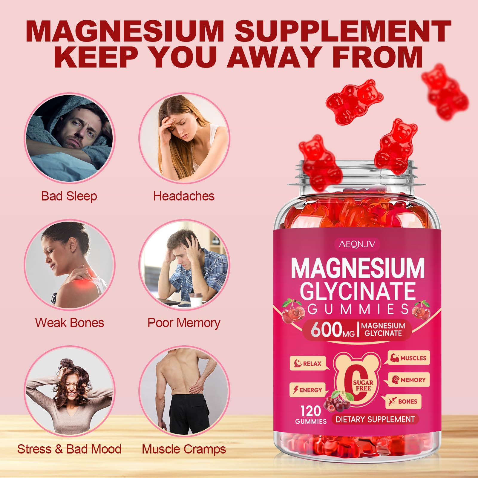 AEQNJV Gummies containing CoQ10 add gentle daily support.