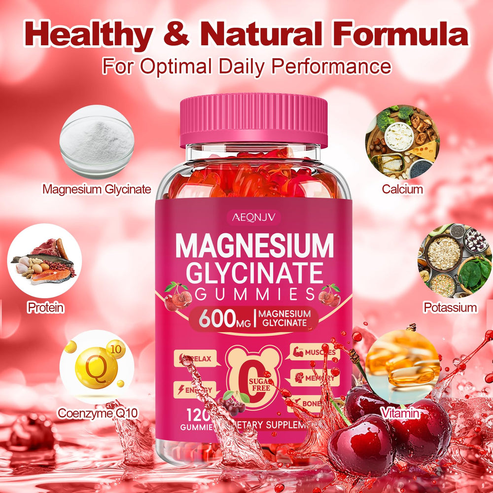 AEQNJV Sugar-free vegan gummies provide an easy daily supplement.