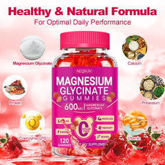 AEQNJV Gummies beside glass of water – convenient evening ritual for winding down