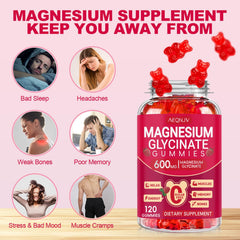 AEQNJV raspberry-flavored gummies close-up emphasizes sugar-free enjoyment.
