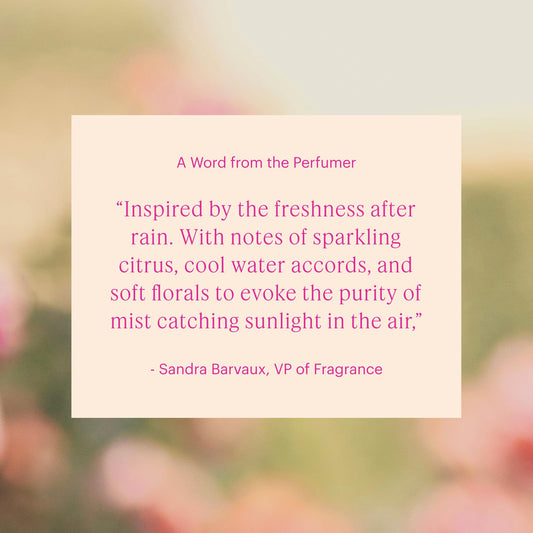 AERA Flower Shop fragrance shown with full-size diffuser for seamless diffusion.