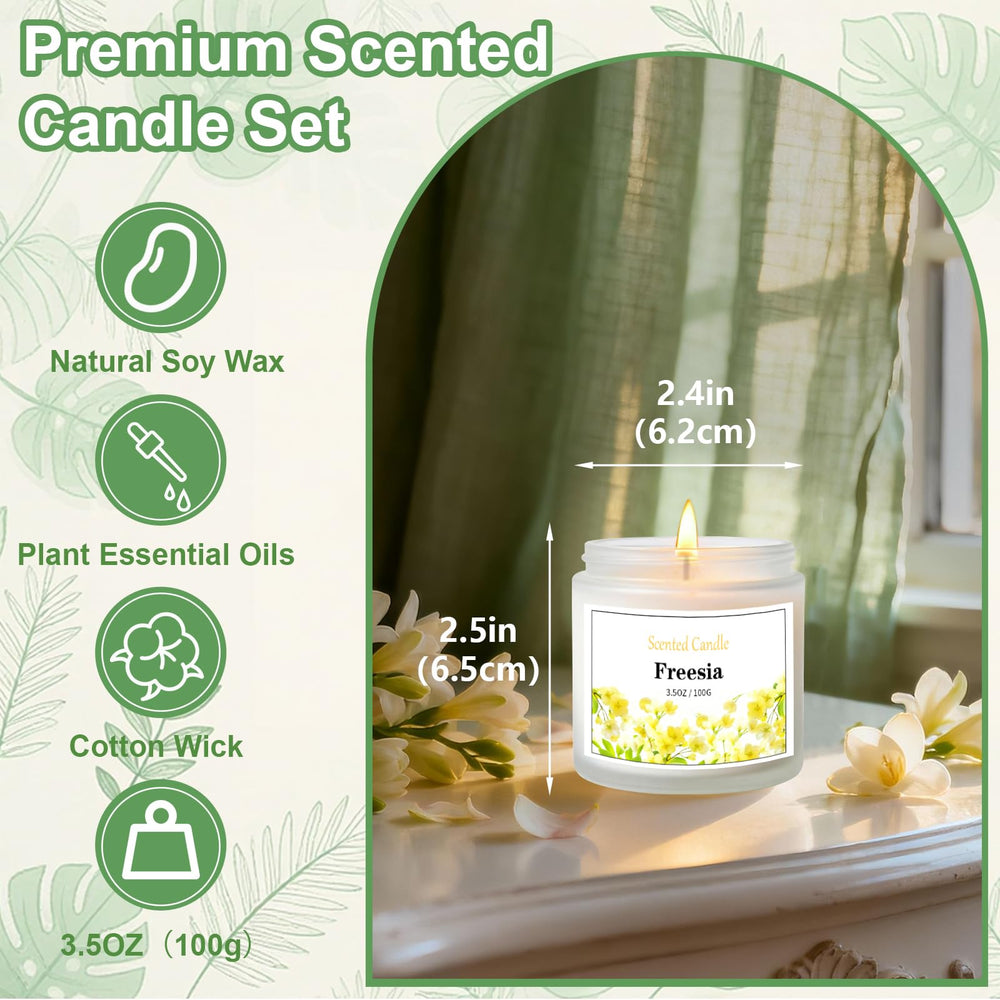Aeraroma After Rain candle delivers fresh, calming fragrance.