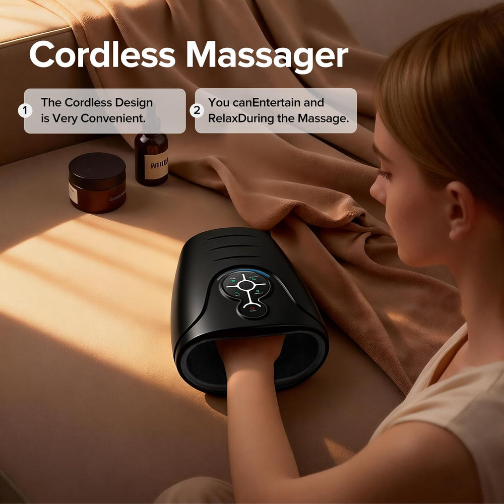 AERLANG offers 3 gear options for personalized massage intensities