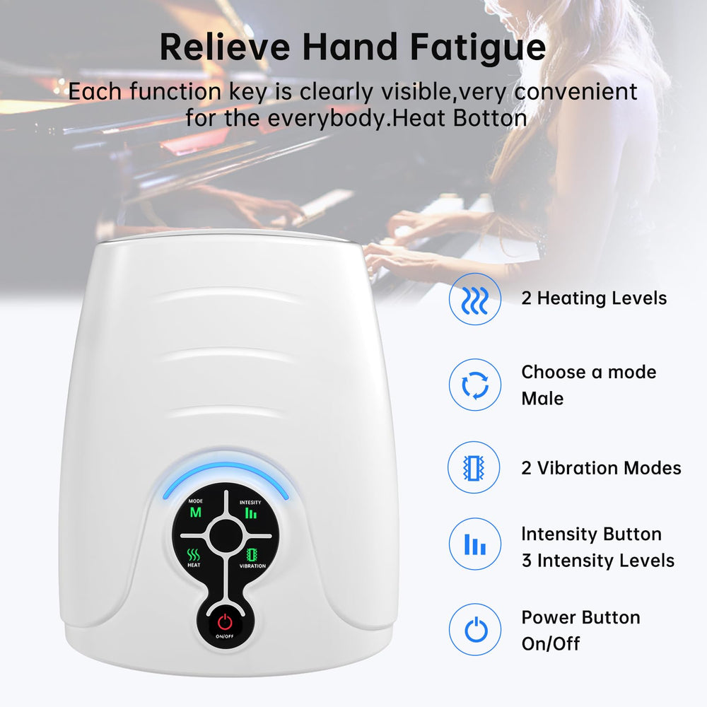 AERLANG massager with built-in timer auto-shutoff for safe sessions