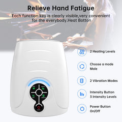 AERLANG massager with built-in timer auto-shutoff for safe sessions