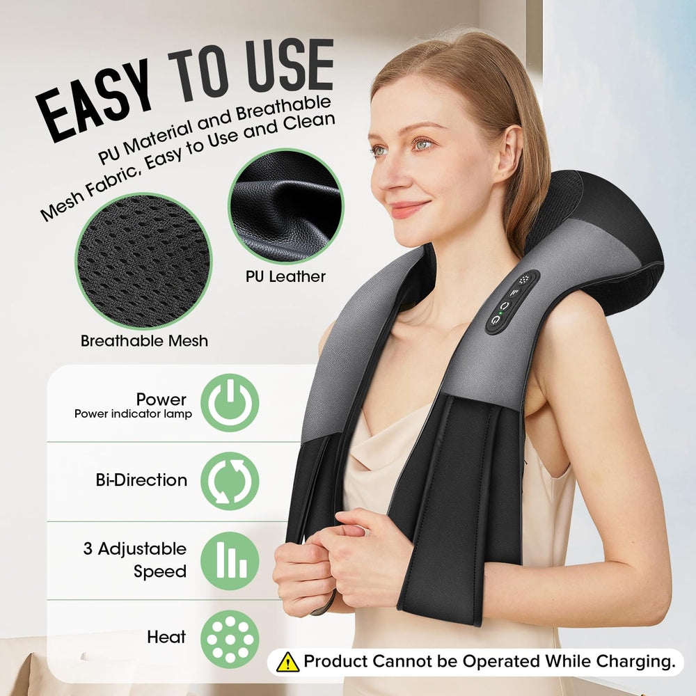 AERLANG built in heat function adds warmth to enhance comfort during sessions