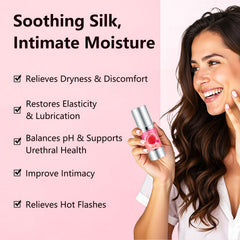 Vulvar application area with Aeryea Estriol cream for comfort and balance.