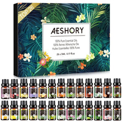 Aeshory Lavender bottle pour for calming diffuser aromatherapy.