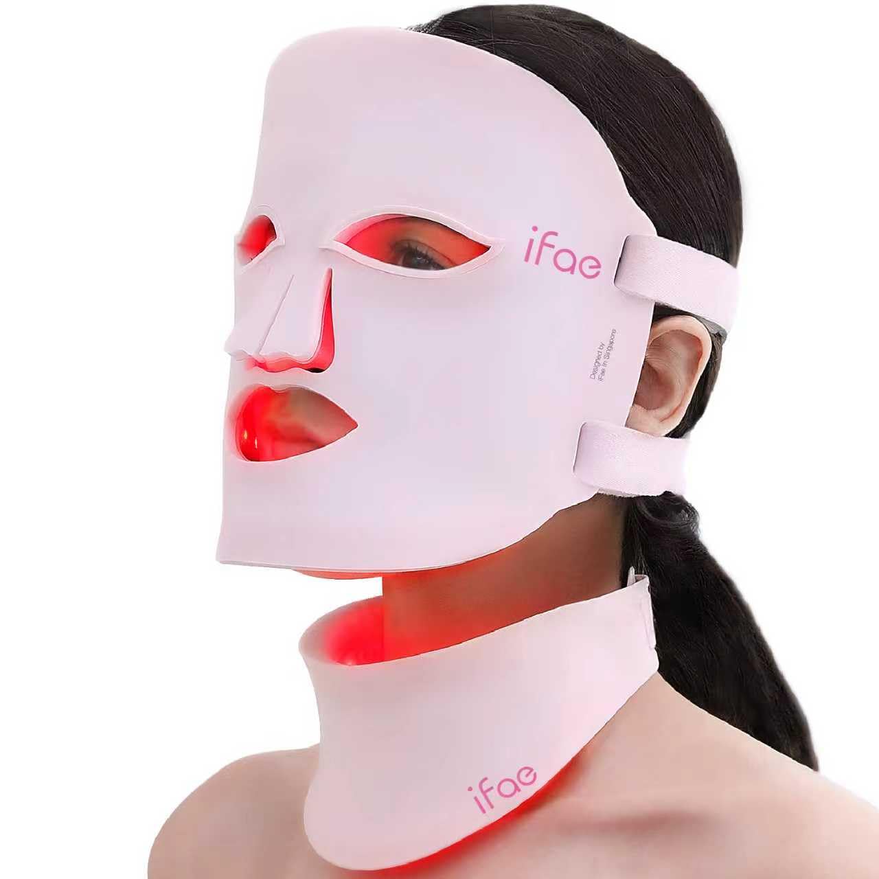Aesthifae red light mask full-face coverage for a more even complexion