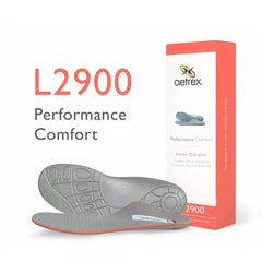 Aetrex Women's Performance Orthotics arch support provides biomechanical stability for everyday activities.