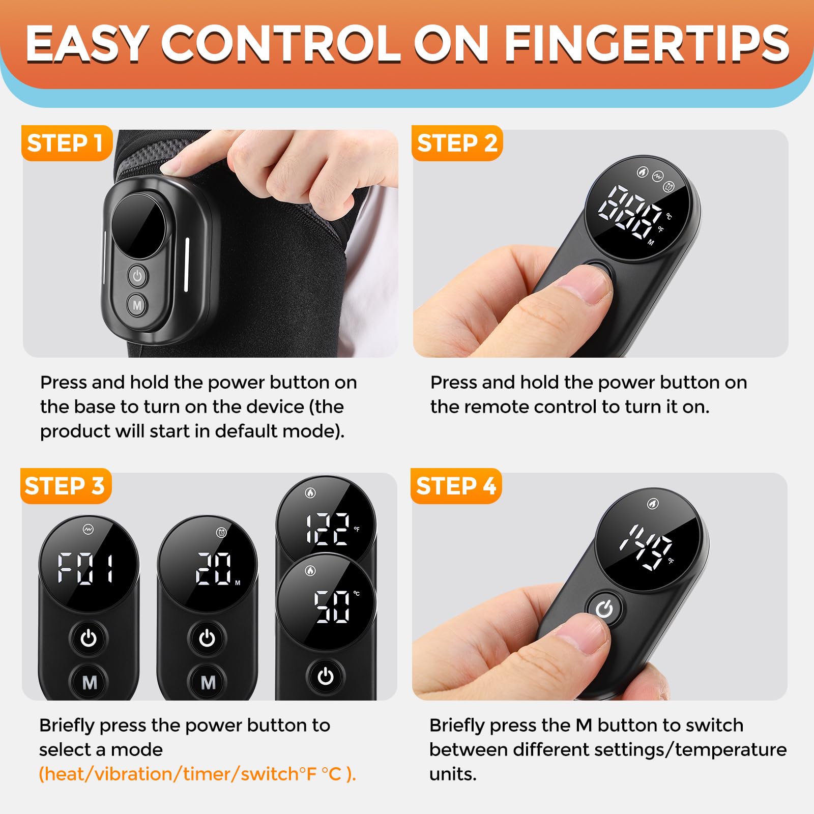 AFDEAL detachable magnetic controller for hands free control
