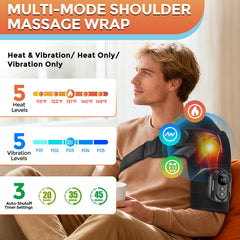 AFDEAL shoulder pad offering five heat levels for customizable warmth