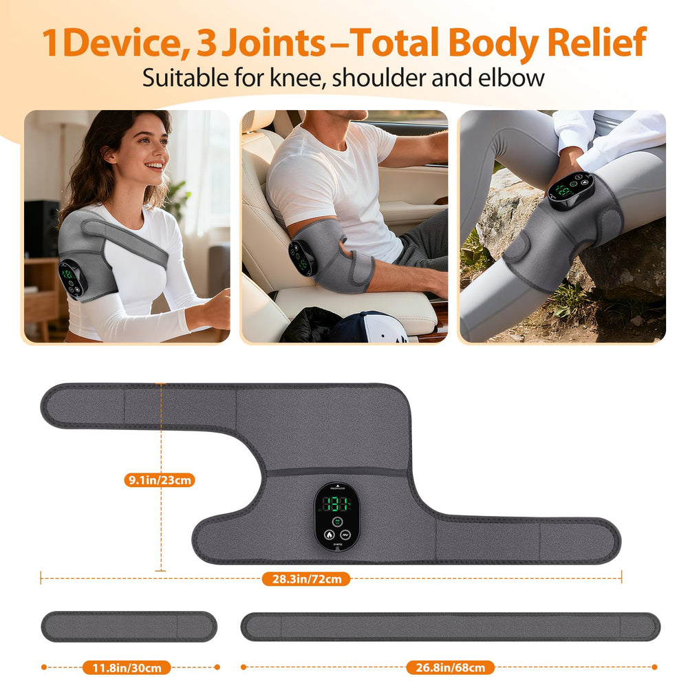 AFDEAL knee wrap ergonomic straps for a secure, flexible fit