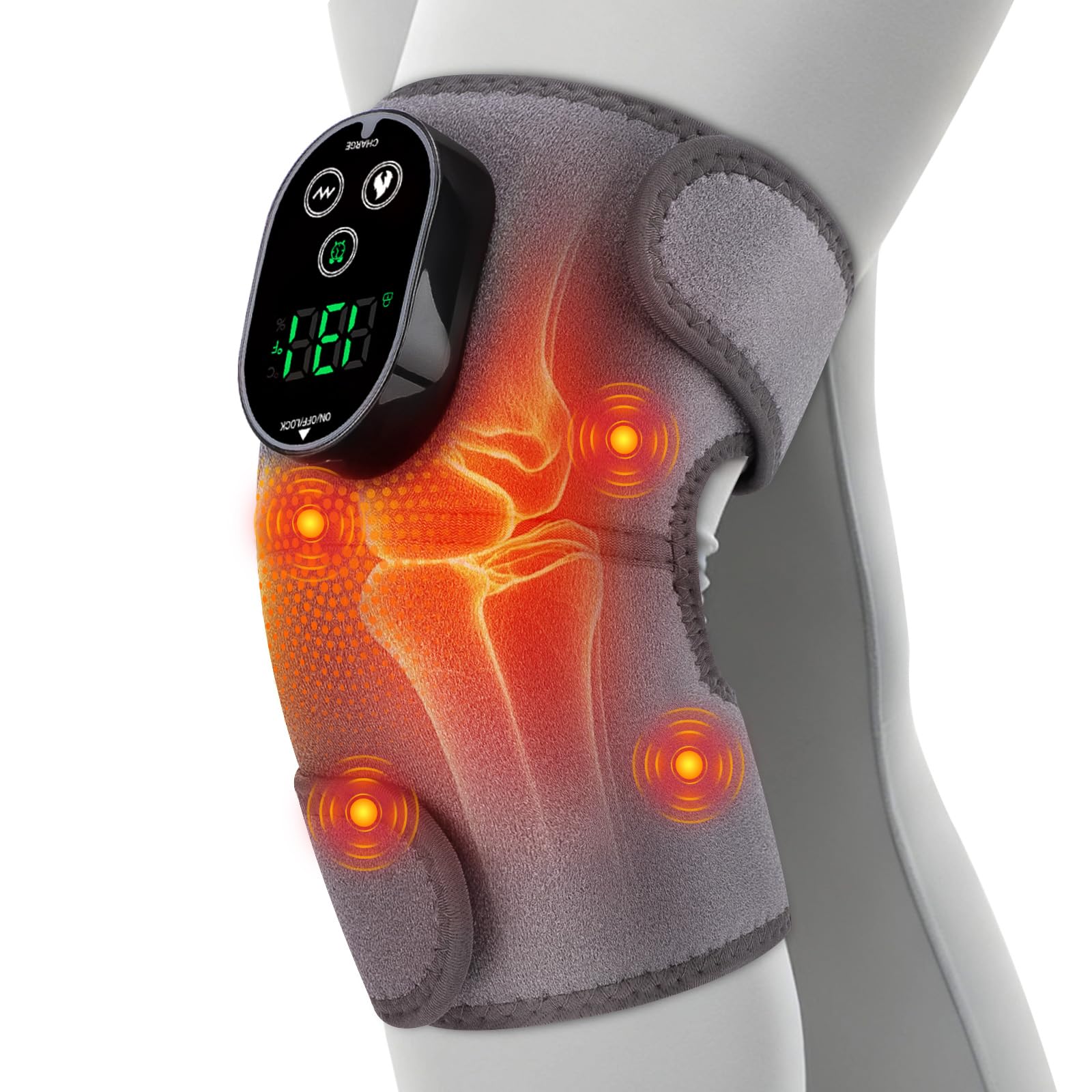 AFDEAL knee wrap portable battery enables cordless use