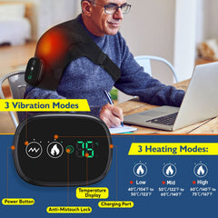 AFDEAL LED temperature display shows precise heat settings