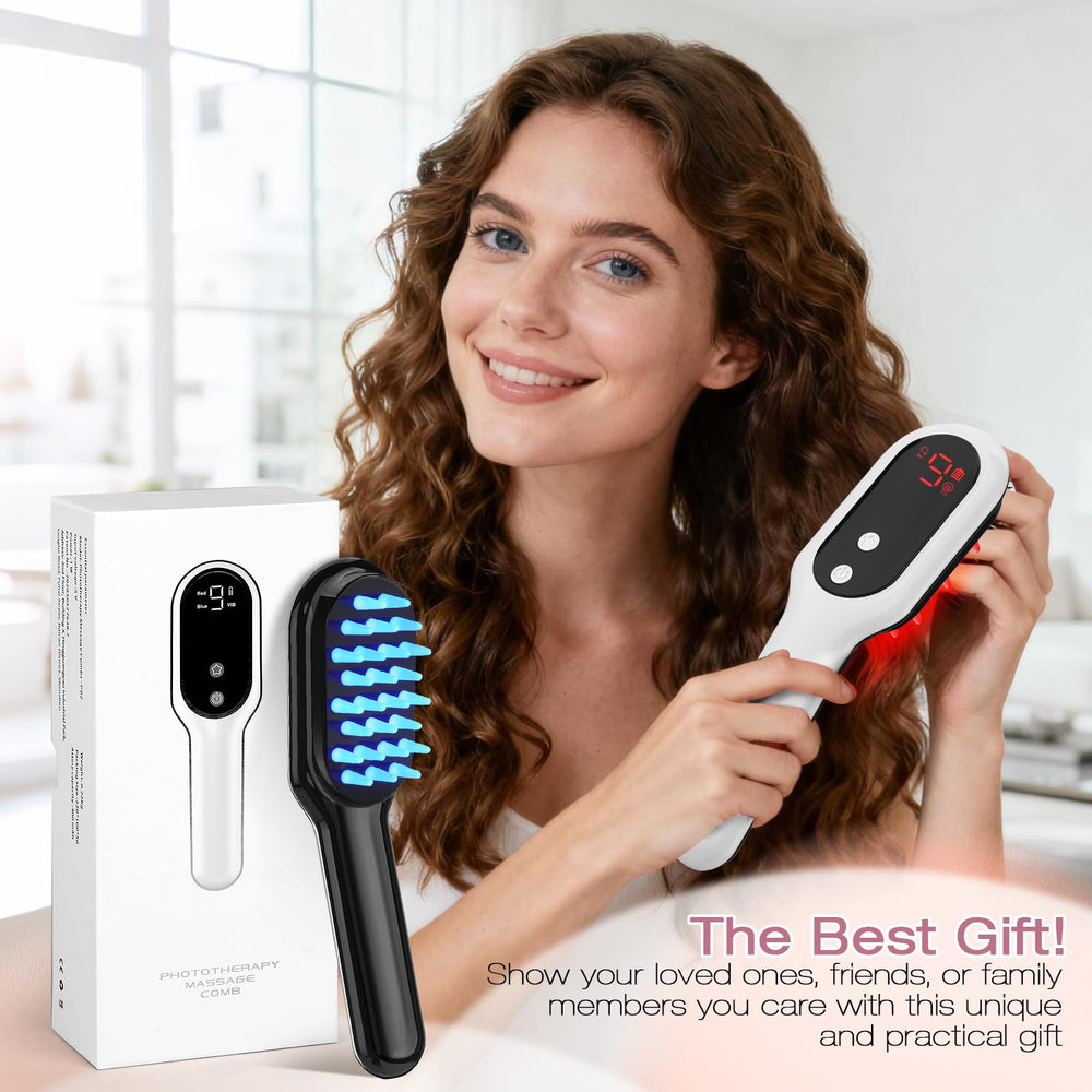 AFFLAT 3-in-1 comb is travel-friendly and portable.