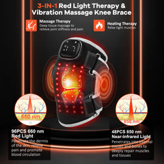 AFFLAT knee brace rechargeable-battery enables wireless use anywhere