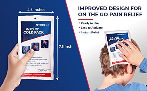 Affordtex sports cold pack for post-activity cooling and muscle comfort.