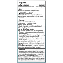 Afrin severe congestion nasal spray menthol cooling for refreshing relief
