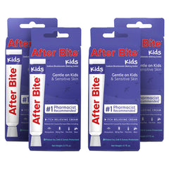 After Bite Kids 4-pack front view, compact travel kit for kid-safe itch relief.