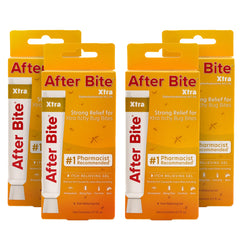 After Bite Xtra Formula gel-tube ready for quick bite relief on the go.