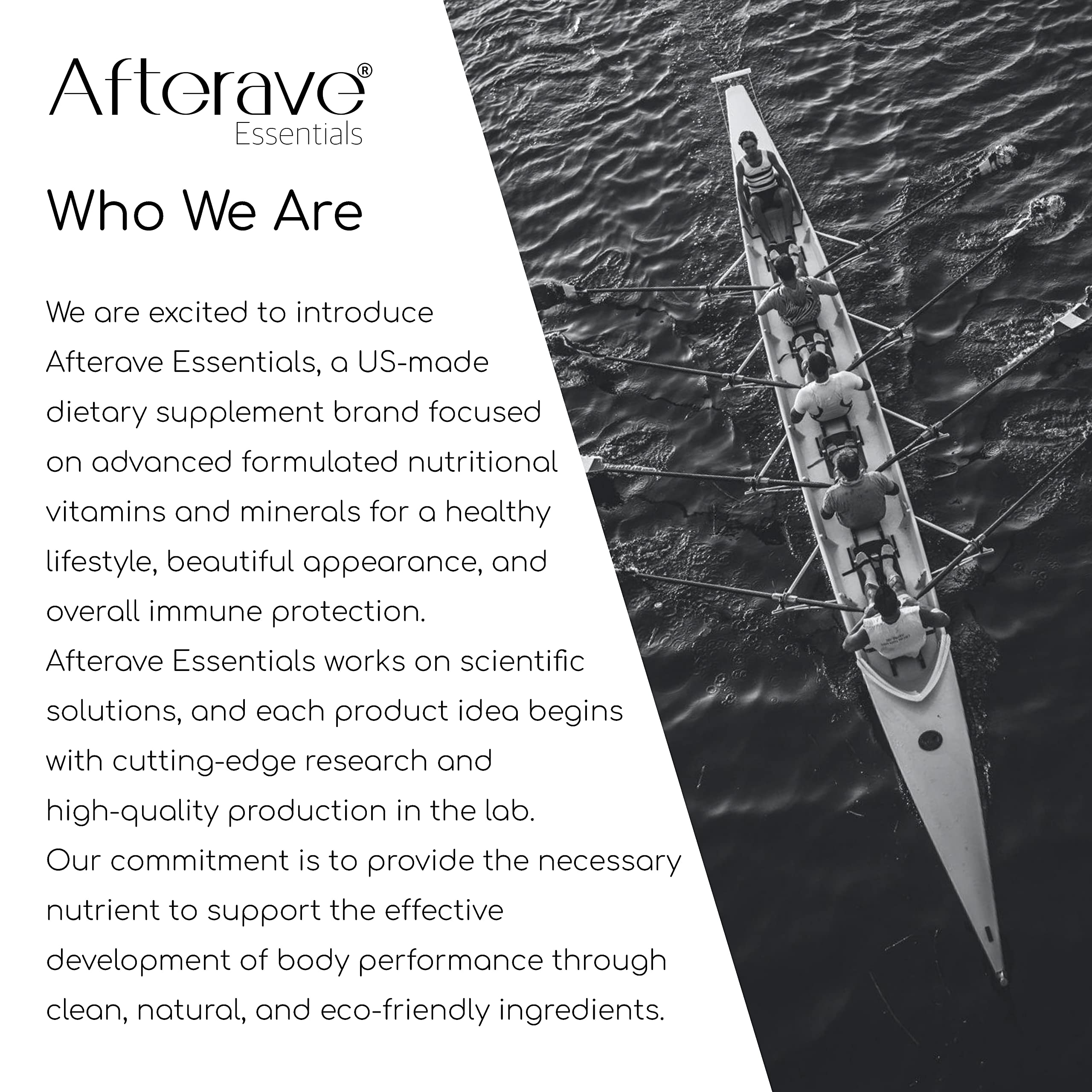 Afterave Essentials HairBeyond nutrition facts panel displaying serving size and nutrients