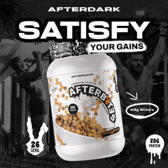 AFTERDARK AfterBites shaker mixing powder for a smooth milkshake texture