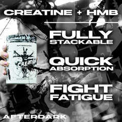 Shaker with Afterdark Cherry Italian Ice to imply on-the-go workout fueling