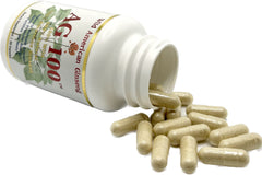 AG 100 capsules pour captures easy serving for on-the-go use.