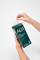 AG1 travel packs ready for on-the-go daily nutrition during busy days.