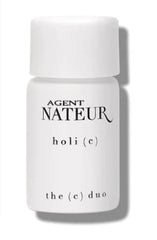 Agent Nateur holi (c) dry powder bottle boosts radiance and texture.