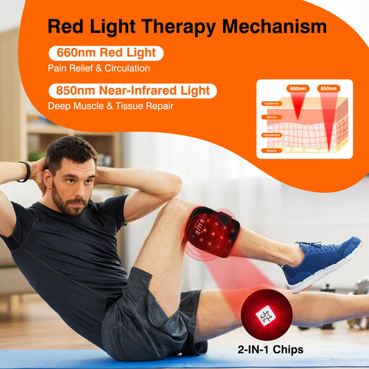 agiogio 880nm infrared light delivers deeper warmth for joint comfort
