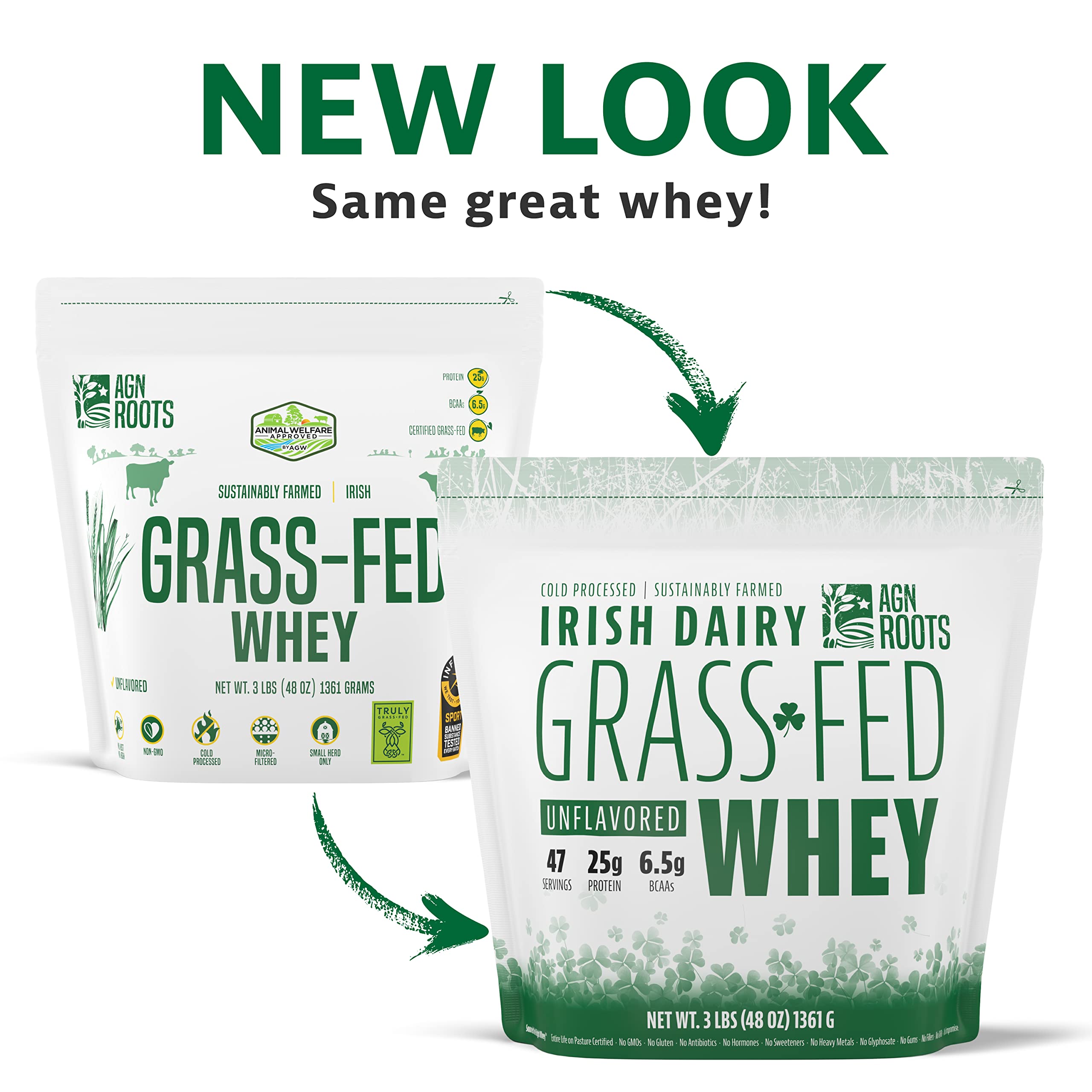 AGN Roots cold-processed, undenatured whey preserves macro nutrients.