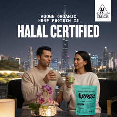 Agoge Clean Powder Packaging — premium look and safe storage.