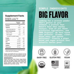Agoge USDA Organic Hemp Protein Powder jar — clean plant-based protein for daily smoothies.