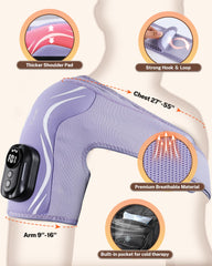 AGPTEK adjustable shoulder massage strap for a secure, comfortable fit