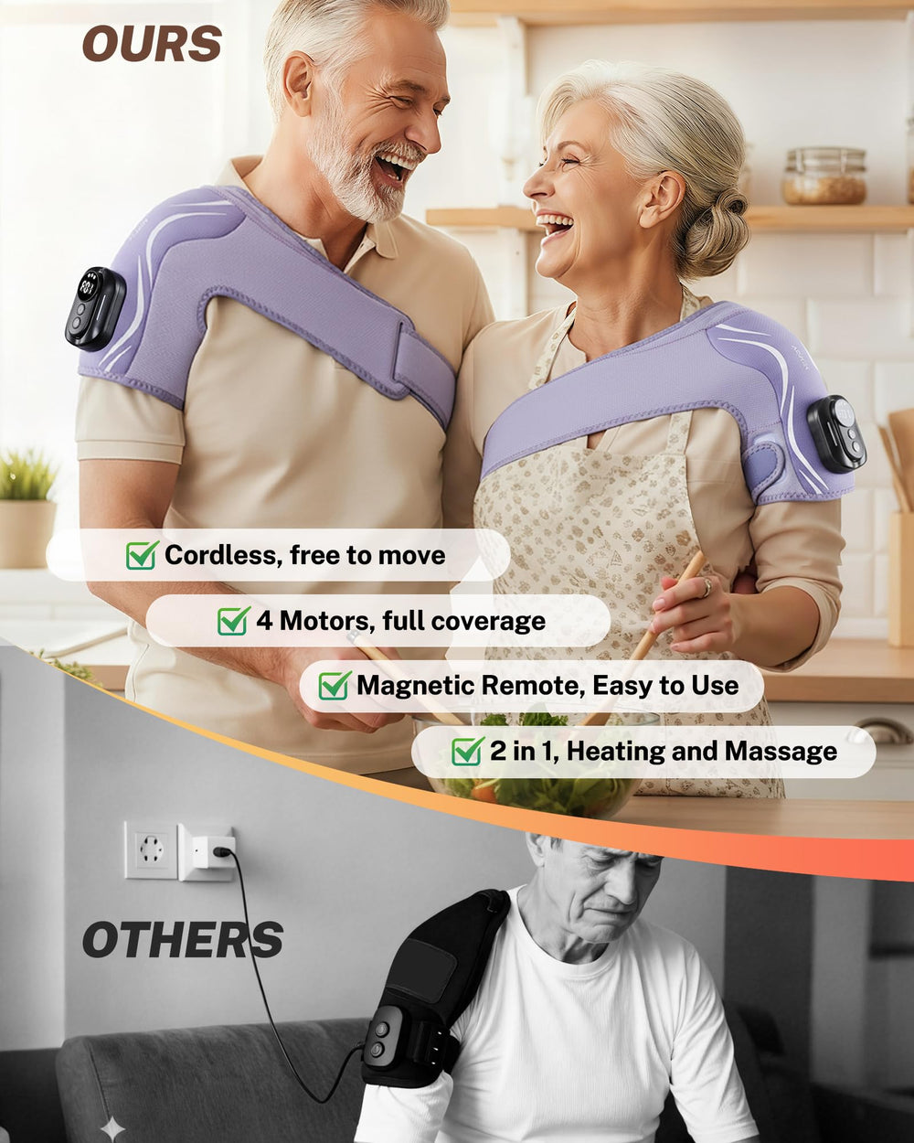AGPTEK portable design suitable for home, office, or travel use
