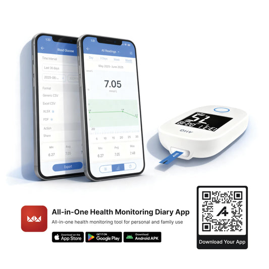 AHG 8-sensor technology test strips reduce fluctuations and errors