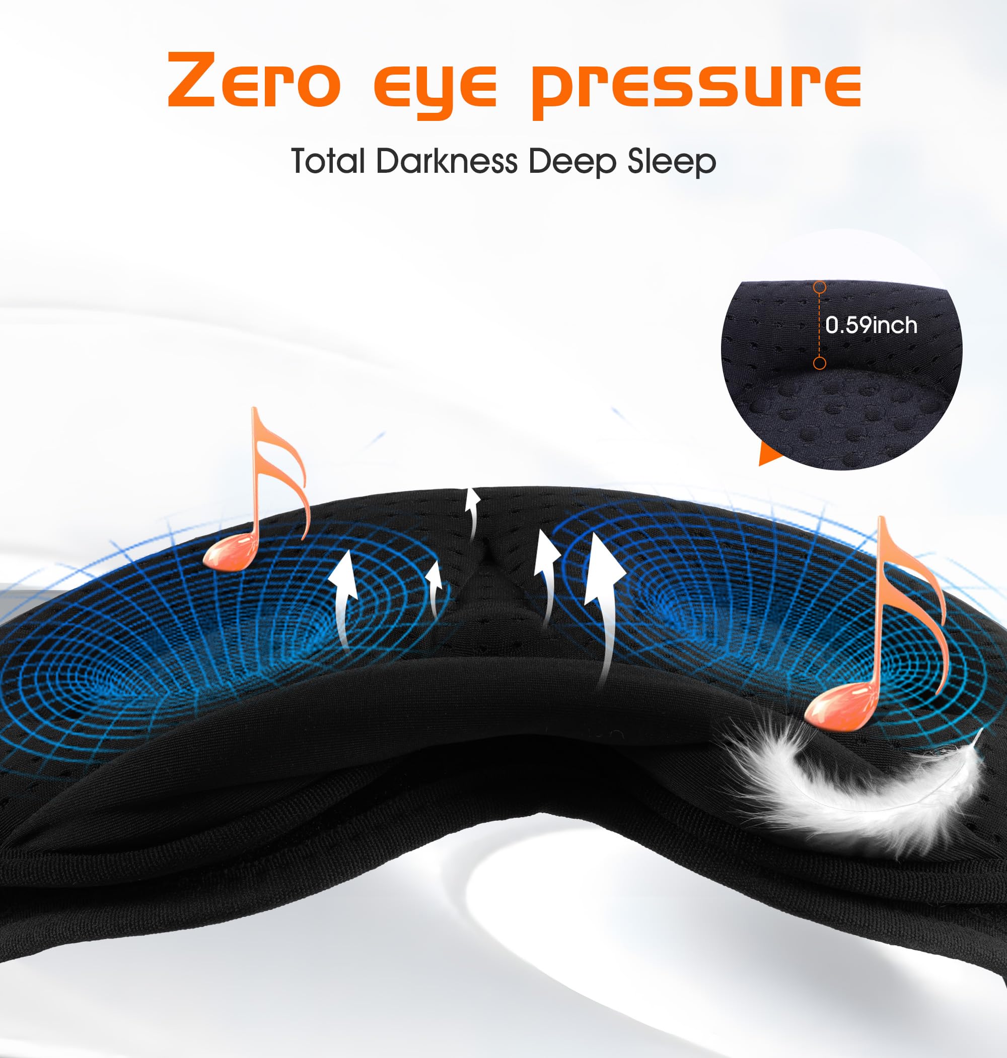 AHUIARGY breathable air fabric cup stays cool and comfortable.