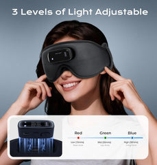 AHUIARGY Sleep Mask 3D design contours for comfortable night wear