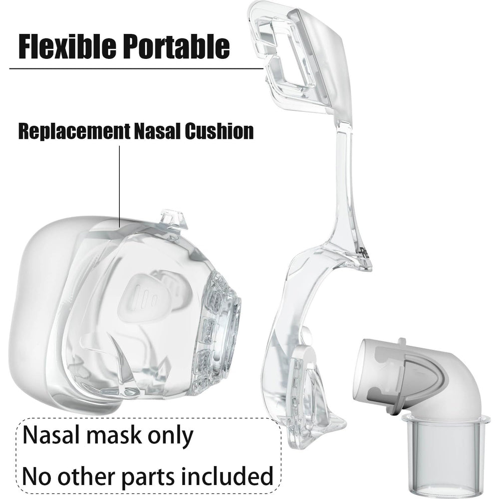 Lightweight cushion designed for home and travel portability with Mirage FX.