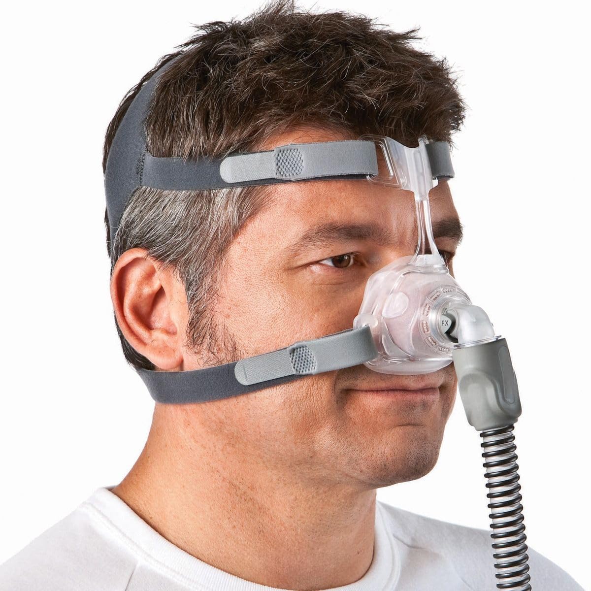 Standard option with elbow fits most facial features for Mirage FX.